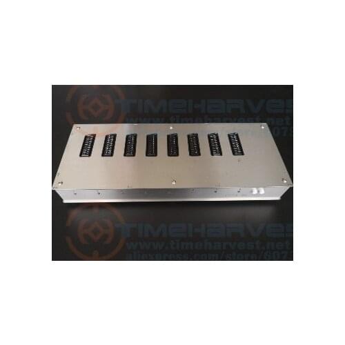 Metal Case Mini SCART Distributor Converter Video 8 INPUT 1 OUTPUT Automatic switcher EUR SCART Divider converting board Device