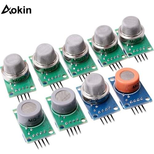Gas Detection Module MQ-2/MQ-3/MQ-4/MQ-5/MQ-6/MQ-7/MQ-8/MQ-9/MQ-135 Sensor Module for Arduino Starter DIY Kit