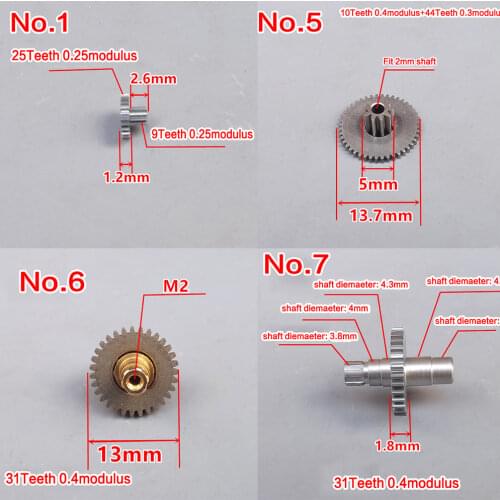 Lengthen Worm Gear Mini Helical Gear 0.5 Modulus Worm Gear Diameter 6MM Hole 1.9MM DIY Hobby Toy Model Accessories