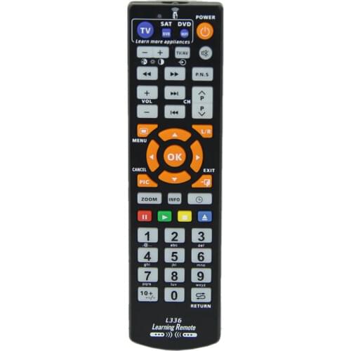 Smart IR Remote Control with learn function, 3 pages controller copy for TV STB DVD SAT DVB HIFI TV BOX, L336