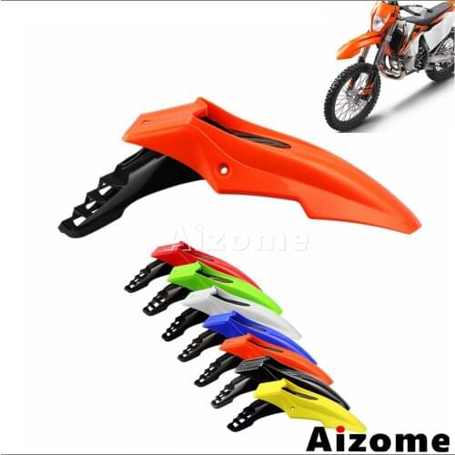 Universal MX Dirt Bike Motocross Front Fender For EXC SX-F SX XC-W XC-F XC-W XCF-W Enduro Motorcycle Front Mud Guard Fender