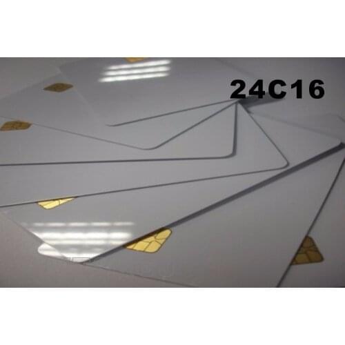 High Quality 24c16 ISO 7816 Contact Smart Card Phone IC Card Medical Insurance Card