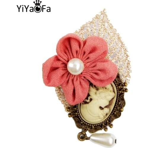 YiYaoFa Vintage Brooch Pin Cape Handmade Gothic Jewelry Women Accessories Antique Party Jewelry Brooches and Broach YBR-22