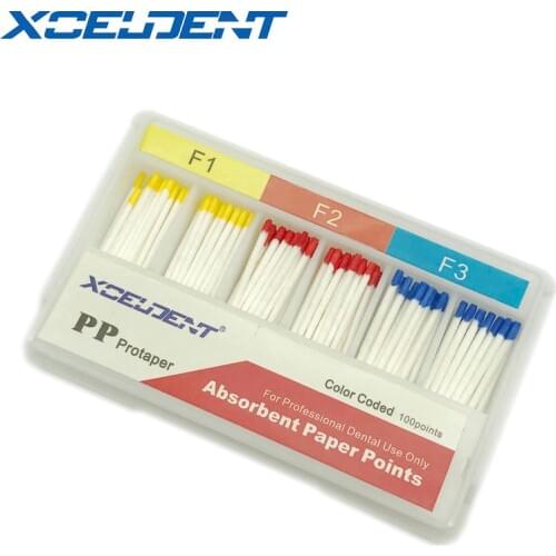 1 Box Dental Absorbent Paper Points for Files Dental Materials Root Canal Endodontics Absorption Dentistry Instrument