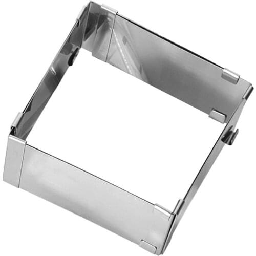 1pc Stainless Steel Cake Ring Mold Adjustable Square Mousse Ring Cake Baking Mold DIY Baking Tools Accessories