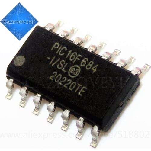 1pcs/lot PIC16F684-I/SL PIC16F684 SOP-14 In Stock