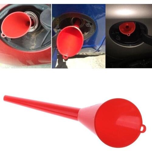 1pc Motorcycle Car Long Mouth Multi-function Funnel Plastic Engine Machine Funnel Fueling Funnel Gasoline Oil Diesel Additive