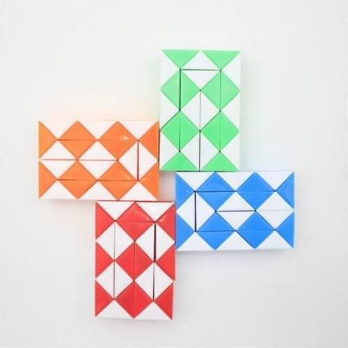 1pcs Rectangle Stress Relief Cube Stress Reliever Fun Toys Stress Rainbow Strange Shape Puzzles