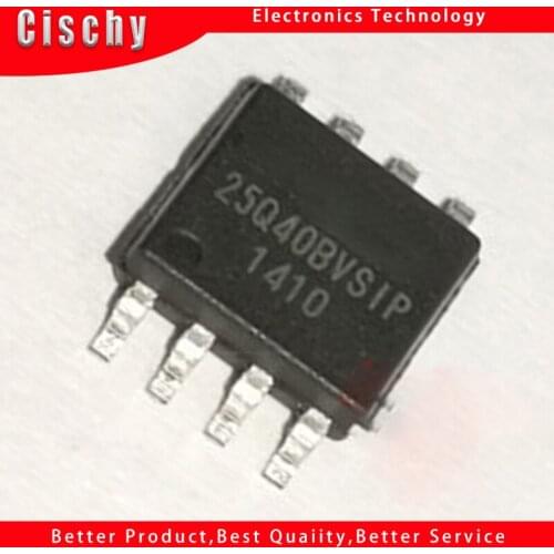 10pcs/lot W25Q40CLSSIP W25Q40BVSSIG 25Q40BVSIG W25Q40BVSSIP 25Q40BVSIP 25Q40 SOP-8 original In Stock