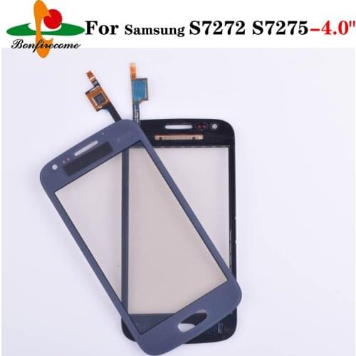 10Pcs\lot For Samsung Galaxy Ace 3 S7270 S7272 S7275 GT-S7272 Touch Screen Panel Sensor Digitizer Front Glass Outer Lens
