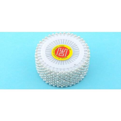 480Pcs Pearl Head Pins Round Pins Dressmaking Craft Decorations Corsage Bouquet Pins Diy Quilting Patchwork Positioning Needles