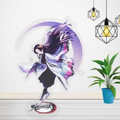 Anime Demon Slayer: Kimetsu No Yaiba Kamado Tanjirou Kamado Nezuko Acrylic Stand Figures Plate Holder Model Plate Decor Gift