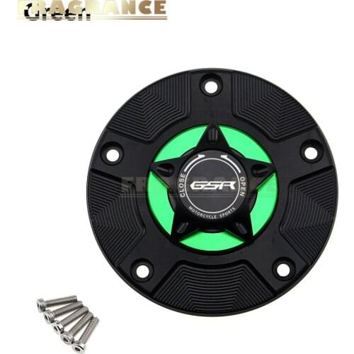 Gas Fuel Tank Cap for Suzuki GSR750 GSR 750 GSR-750 2011-2016 Motorcycle CNC Quick Release Cover