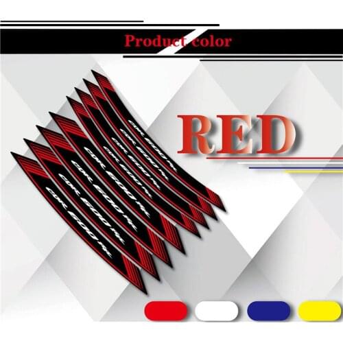 Motorcycle Front Rear Tire personality Stickers Decorative Reflective Accessories & Logo CBR600RR For HONDA CBR600RR cbr600r