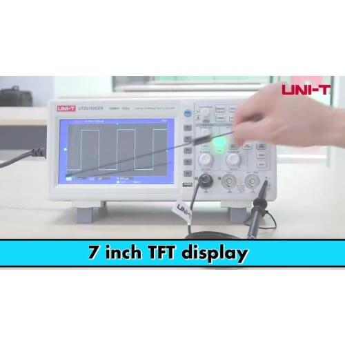 Factory direct UTD2102CEX Digital Storage Oscilloscope 2 Channels 100MHz bandwidth, 1GS/s sampling rate