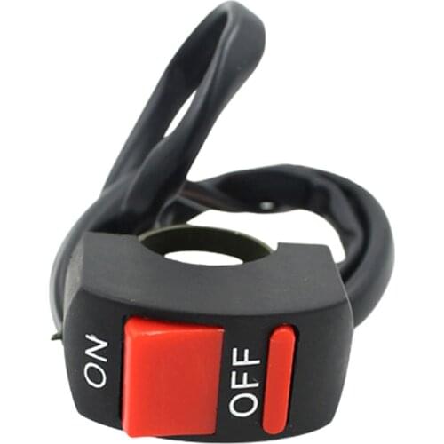Motorcycle Headlight Handlebar Horn Ignition Turn Signal Control On/Off Switch is Suitable for 2.2cm Pipe