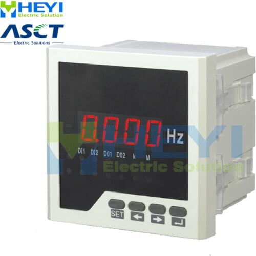 LED intelligent digital Frequency meter HY-F to measure 0~9999(DC) or 45~65Hz (AC) frequency counter meter