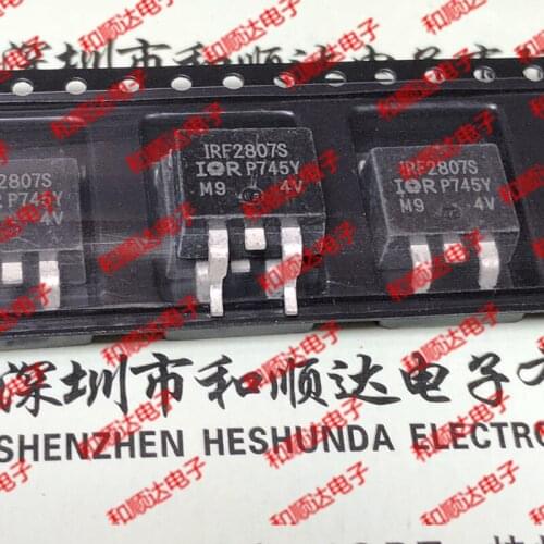10pcs/lot IRF2807S New Spot TO-263 75V 82A