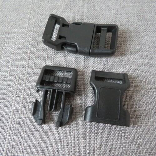 10pcs/Lot Inner 15mm 20mm 25mm Plastic Side Release buckle for bag dog collar paracord backpack straps webbing Clasp Accessory