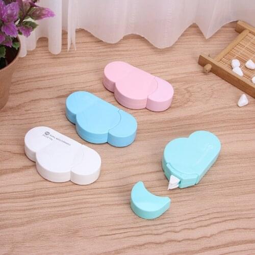 2021 New 5m Cloud Mini Correction Tape Sweet White Out Stationery School Office Supply