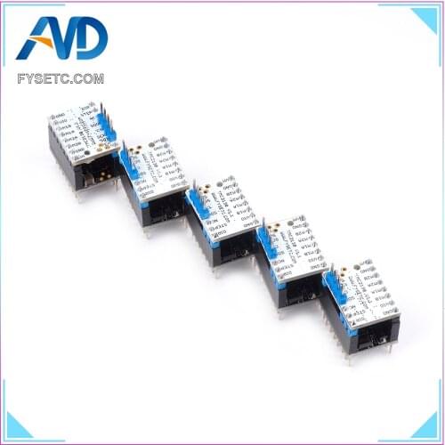 5pcs/set TMC2130 V1.1 For SPI Function Stepstick Stepper Motor Driver With Heat Sink Step Stick Protector VS TMC2130 V1.0