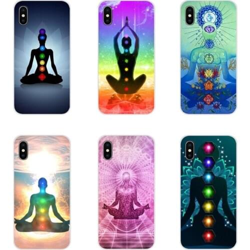 Chakra Yoga Fashion For Apple iPhone X XR XS 11Pro MAX 4S 5S 5C SE 6S 7 8 Plus ipod touch 5 6 Accessories Phone Cases Covers