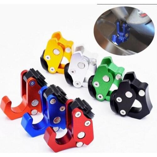 CNC Aluminum Alloy Motorcycle Hook Luggage Bag Hanger Helmet Claw Hook Bottle Carry Holder ATV Moto Accessories