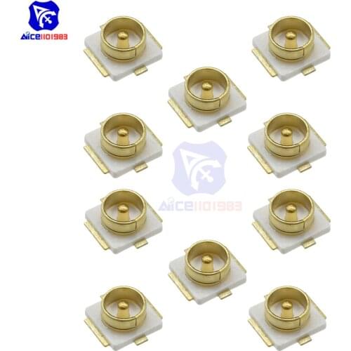 Diymore 10PCS/Lot IPX U.FL RF Coaxial Connector SMD SMT Antenna Solder PCB Mount Socket Jack Female