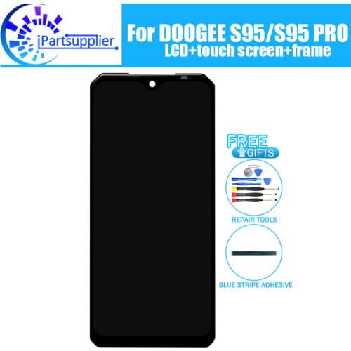 DOOGEE S95 LCD Display+Touch Screen Digitizer Assembly 100% Original New LCD+Touch Digitizer for DOOGEE S95 PRO