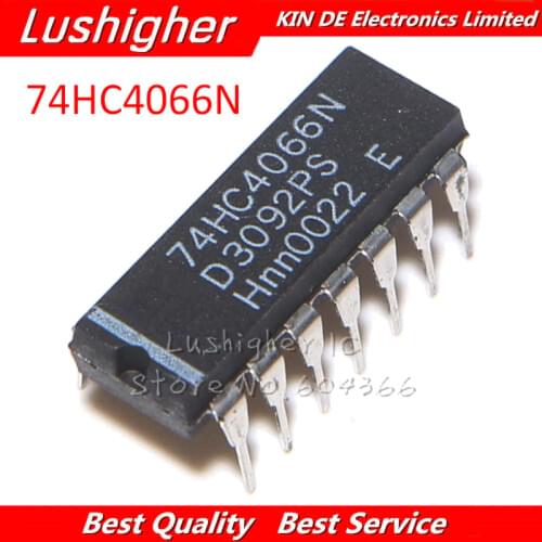 10PCS SN74HC4066N DIP SN74HC4066 DIP14 74HC4066N 74HC4066 New Original