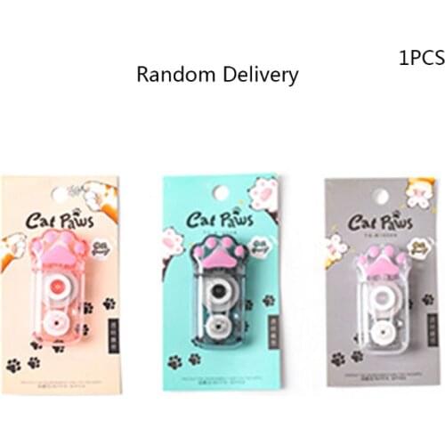 Cute Paw Correction Tape Stationery Corrector Student Altered Tapes Kawaii 20CB