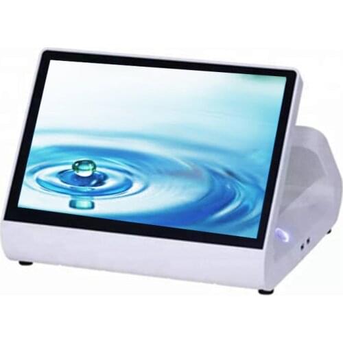 POS system compact appearance 12-inch Standard configuration POS terminal with VFD customer display for clothing store
