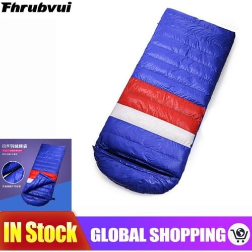 1.2 Kg Sleeping Bag Envelope Type Splicing Portable Outdoor Ultralight Sleeping Bag Spring Autumn Camping Hiking