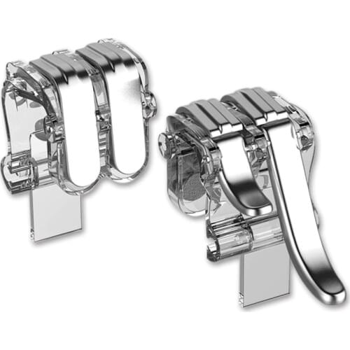 W6 New Video Games Player Unknowns Battle Ground Controller Phone Game Console Grip Holder Mobile Phone Game Handle Video Gamep