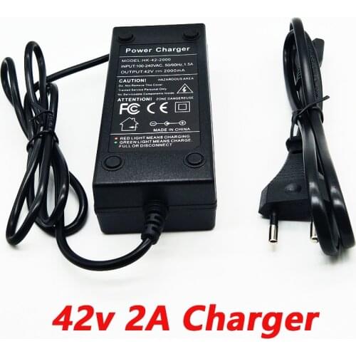 36V 2a charger 10 series of lithium battery charger 42V electric vehicle lithium battery charger