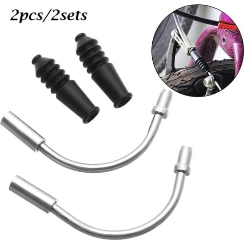 4pcs Bicycle V Brake Elbow with Plastic Sleeves Boots Bike Cable Guide Bend Tube Pipe Sleeves Protector Hose Brake Noodles