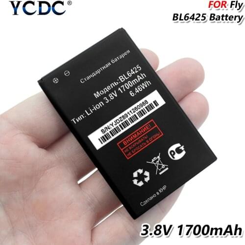 1700mAh Phone Battery BL6425 For FLY Nimbus 8 Nimbus 11 Nimbus 14 Nimbus 15 Replacement Smart Phone Rechargeable Battery