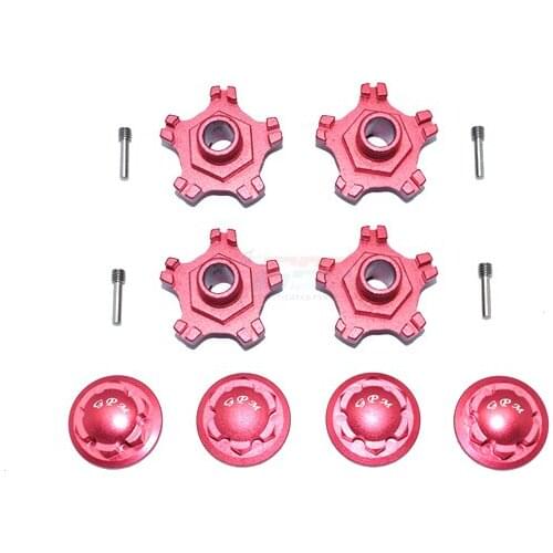 Aluminum Wheel Hex (+6MM) + Wheel lock For ARRMA 1/7 INFRACTION V2 6S 1/7,INFRACTION 6S BLX rc parts