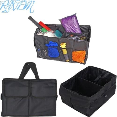 Car trunk foldable Organizer Auto Storage Box For Volvo S40 S60 S80 V40 V50 V60 XC60 XC90 Accessories Automobile Storage Box