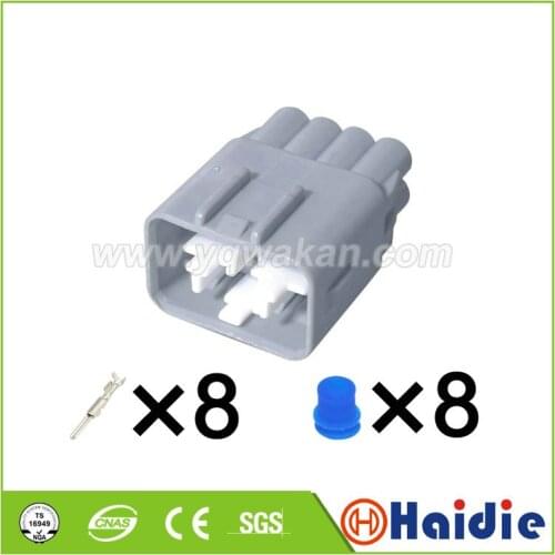 Free shipping 2sets 8pin auto male of 7283-1288-40 7283-1288 auto wiring plastic waterproof cable connector