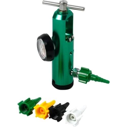 Multifunctional Plastic Oxygen Regulator Connector DISS Outlet Connector Christmas Tree Swivel BARB Adapter Oxygen Connector