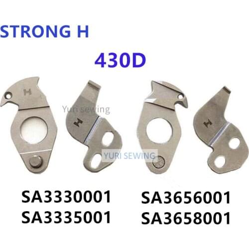 STRONG H BROTHER KE-430D moving knife fixed knife high qualtiy SA3330001/SA3335001/SA3658001/SA3656001 industrial sewing machine