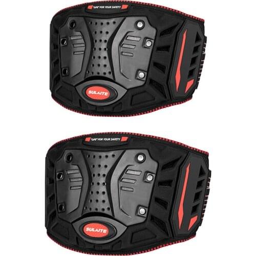 Motorcycle Waist Protector Brace Anti-Fall Summer Breathable Off-Road Waist Kidney Support Belt Motorcycle Protective Gear