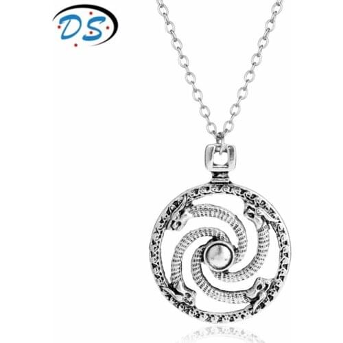 New Design Vintage Accessories Personality Jewelry for Men Boys Coil Scrolls Dragons Necklace Link Chain Necklace