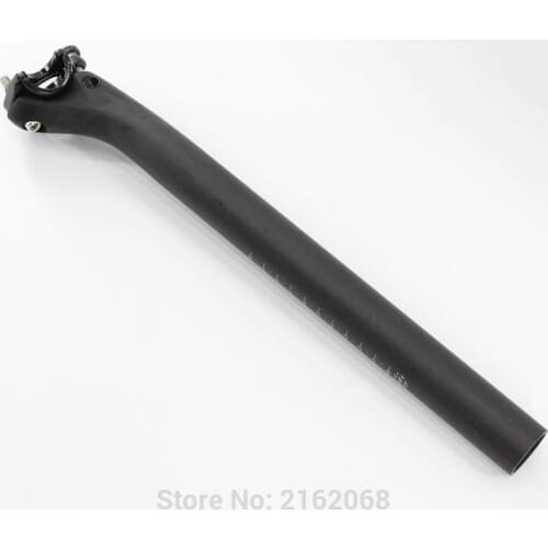 New Road bicycle matt UD full carbon fibre bike seatposts Mountain MTB parts 25.4/27.2/30.8/31.6*350/400mm 25mm offset Free ship