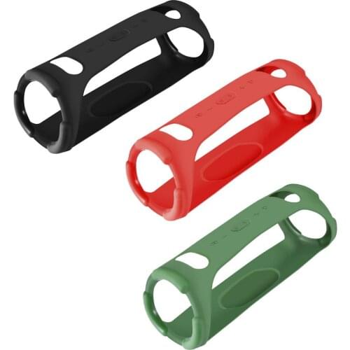 Portable Silicone Case Protective Travel Case Soft Silica Gel Storage Pouch Audio Case for JBL Xtreme 3 Bluetooth Speakers 2021