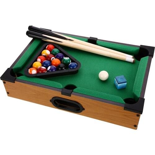 Professional Mini Billiards Table Balls Set Childrens Play Sports Balls Entertainment Family Fun Children Toy 23.5x35x7cm