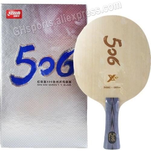 New DHS TG 506X like Viscaria Table Tennis Blade OFF++ Arylate Carbon ALC Racket Original DHS Skyline 506 X Ping Pong Bat Paddle