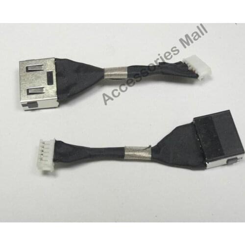 DC Power Jack with cable for Lenovo T570 T580 P52S P51S DC Connector Laptop Socket Power Replacement