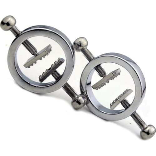 Spiral Stainless Steel Nipples Clamps for Woman Bondage Slave Adult Games Sex Products Metal Spring Nipple Sex Toys For Couples